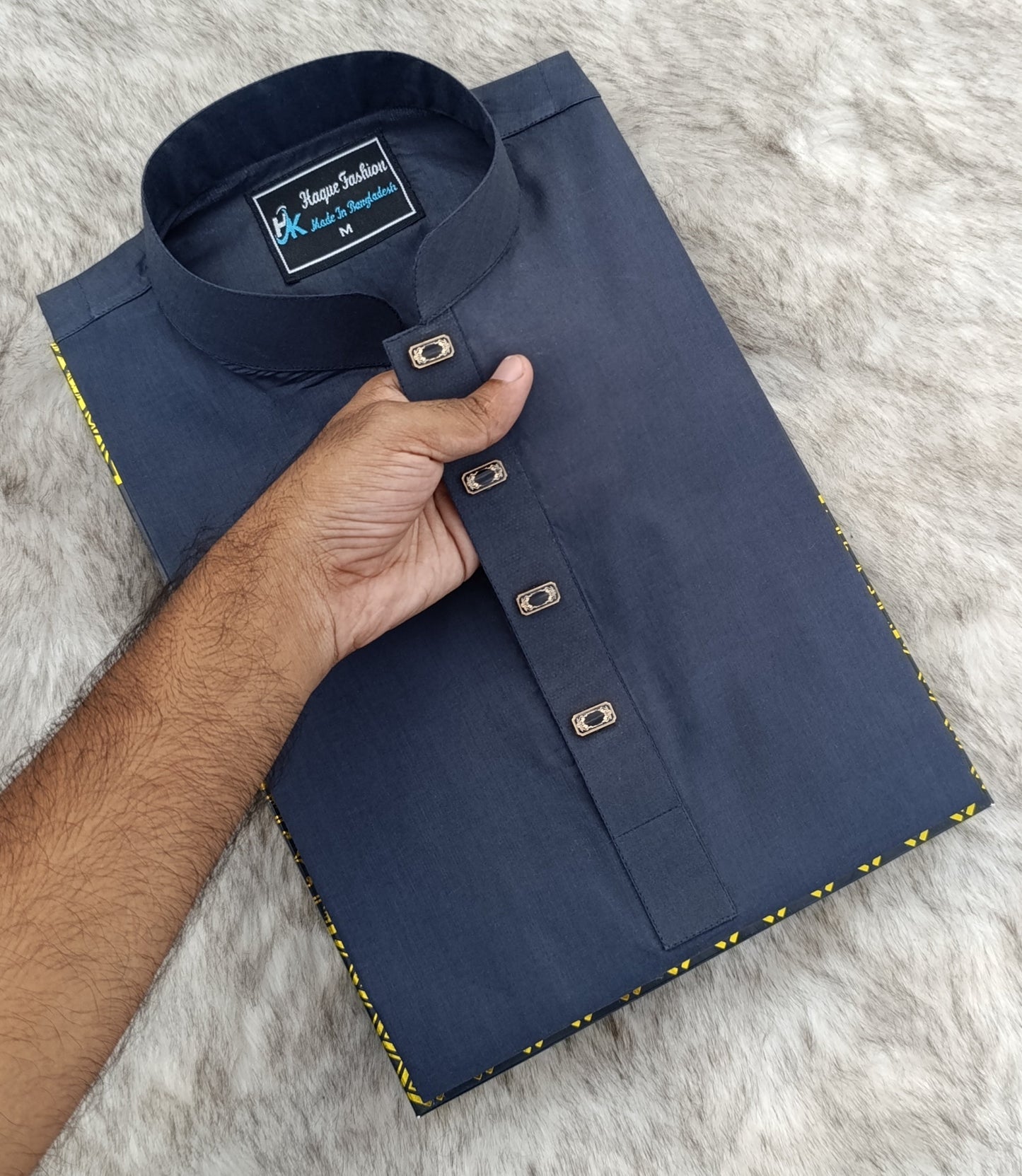 Pure Cotton Panjabi (Code-408) – Premium Comfort & Elegant Style | Summer Collection