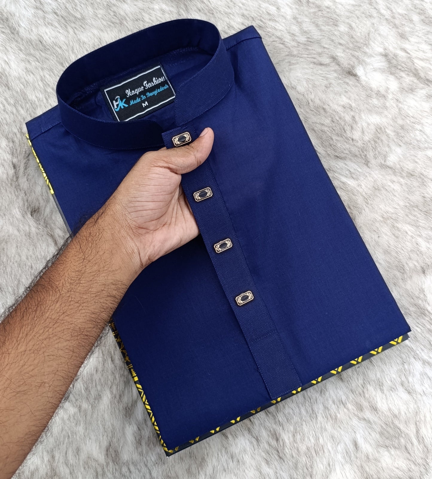 Pure Cotton Panjabi (Code-407) – Premium Comfort & Elegant Style | Summer Collection