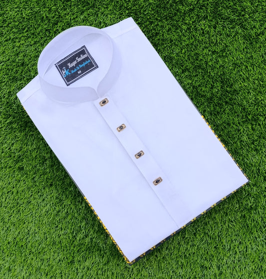 Pure Cotton Panjabi (Code-404)– Premium Comfort & Elegant Style | Summer Collection