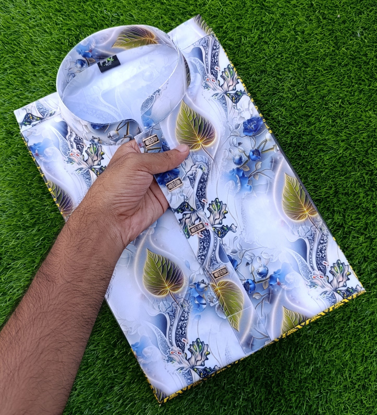 ✨ প্রিমিয়াম চায়না স্টিচ ফেব্রিক্স পাঞ্জাবি