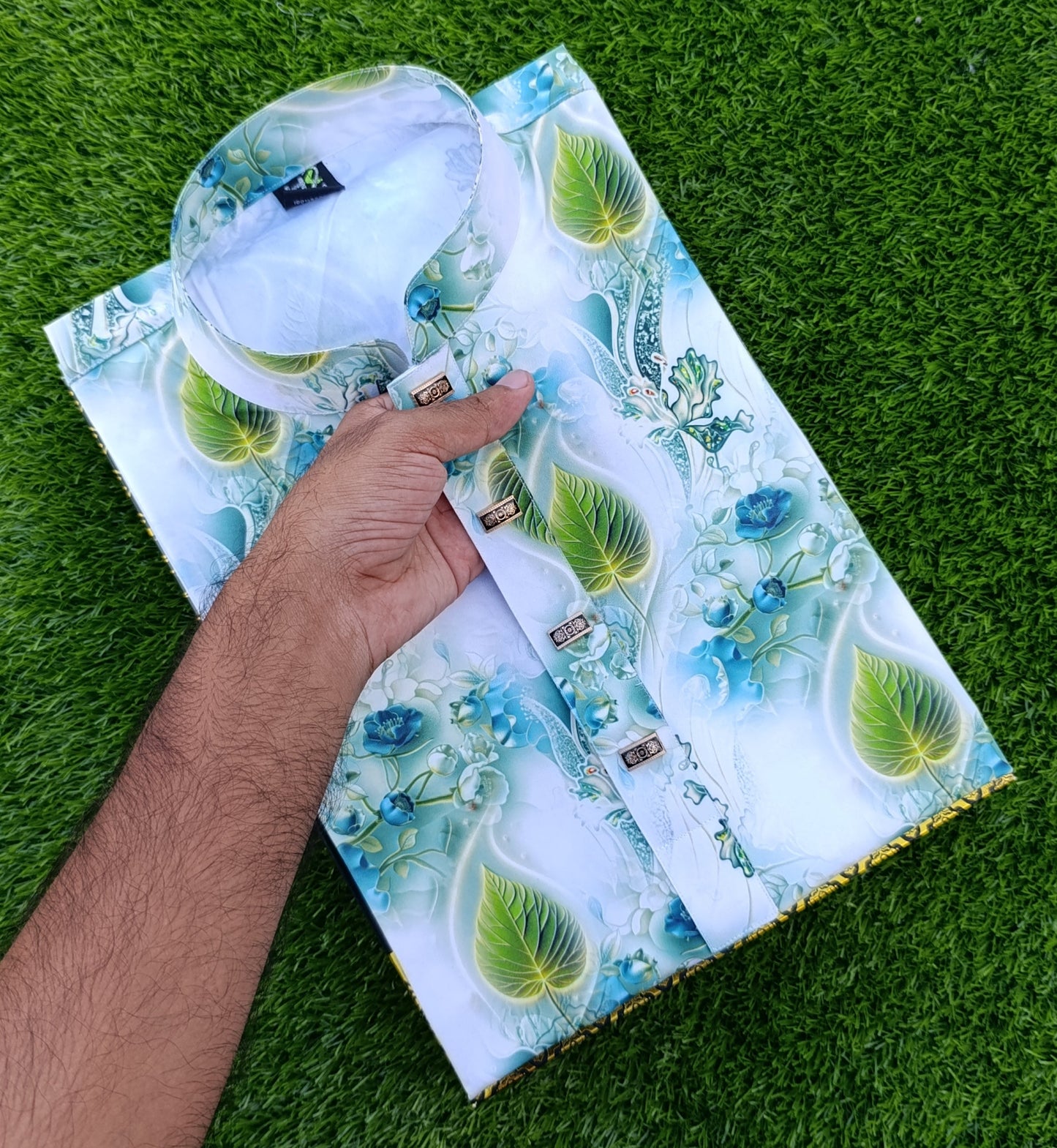 ✨ প্রিমিয়াম চায়না স্টিচ ফেব্রিক্স পাঞ্জাবি