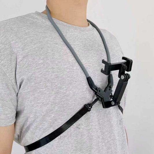 🔥 Neck Holder Mount – Hands-Free Video Experience!