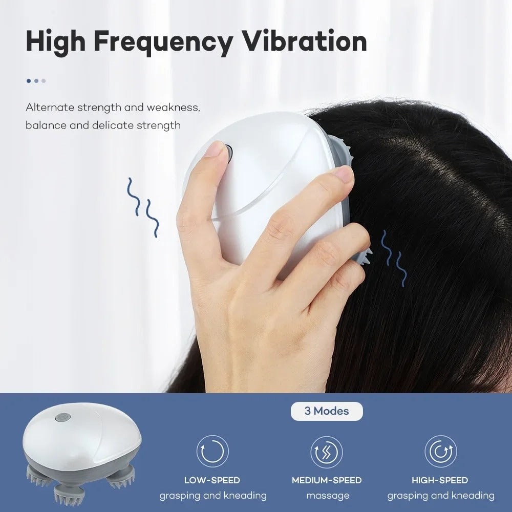 Smart Scalp Massager – চুল পড়া কমাতে ও মাথা ঠান্ডা রাখতে দুর্দান্ত ম্যাসাজার