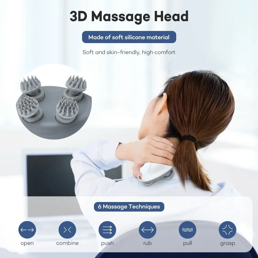 Smart Scalp Massager – চুল পড়া কমাতে ও মাথা ঠান্ডা রাখতে দুর্দান্ত ম্যাসাজার