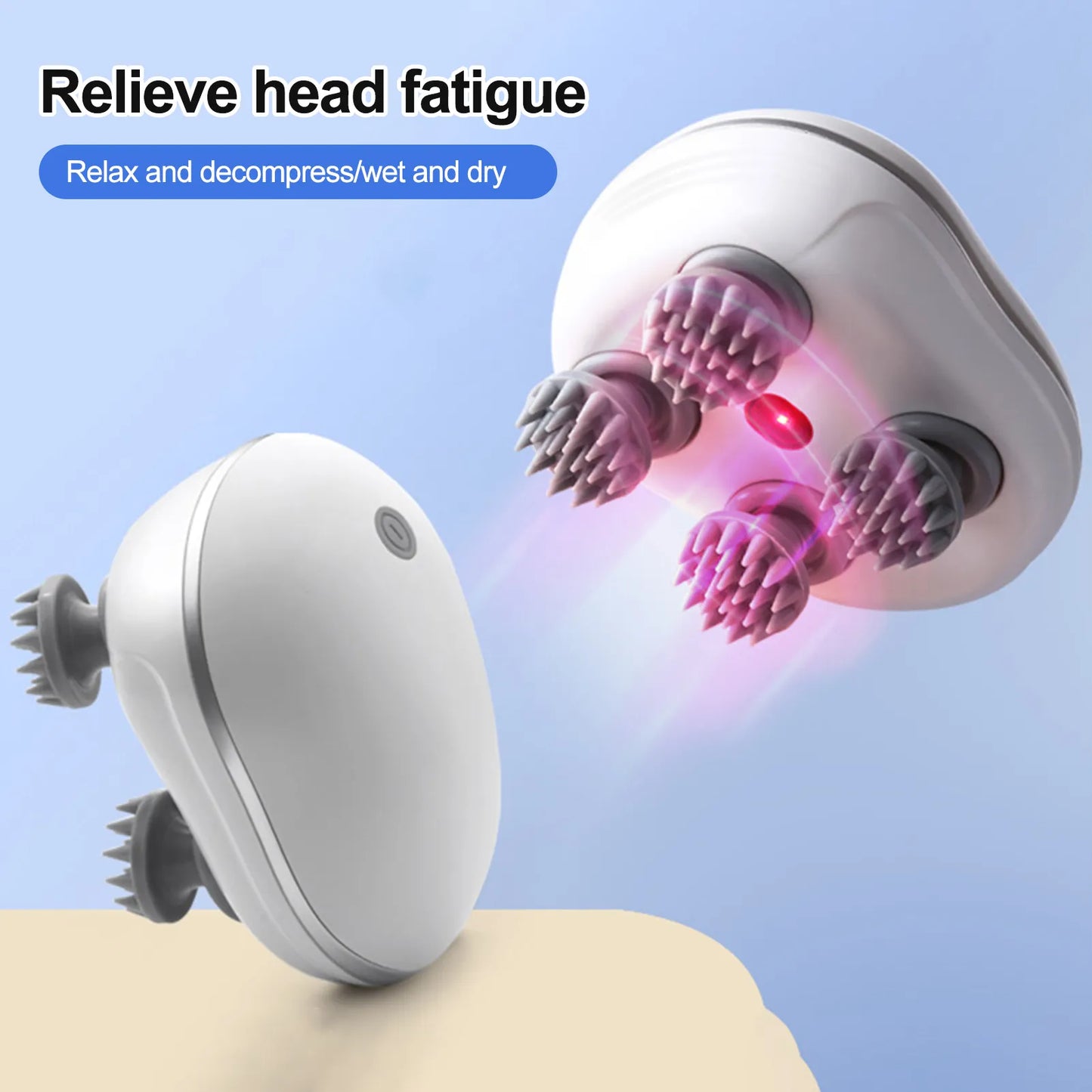 Smart Scalp Massager – চুল পড়া কমাতে ও মাথা ঠান্ডা রাখতে দুর্দান্ত ম্যাসাজার