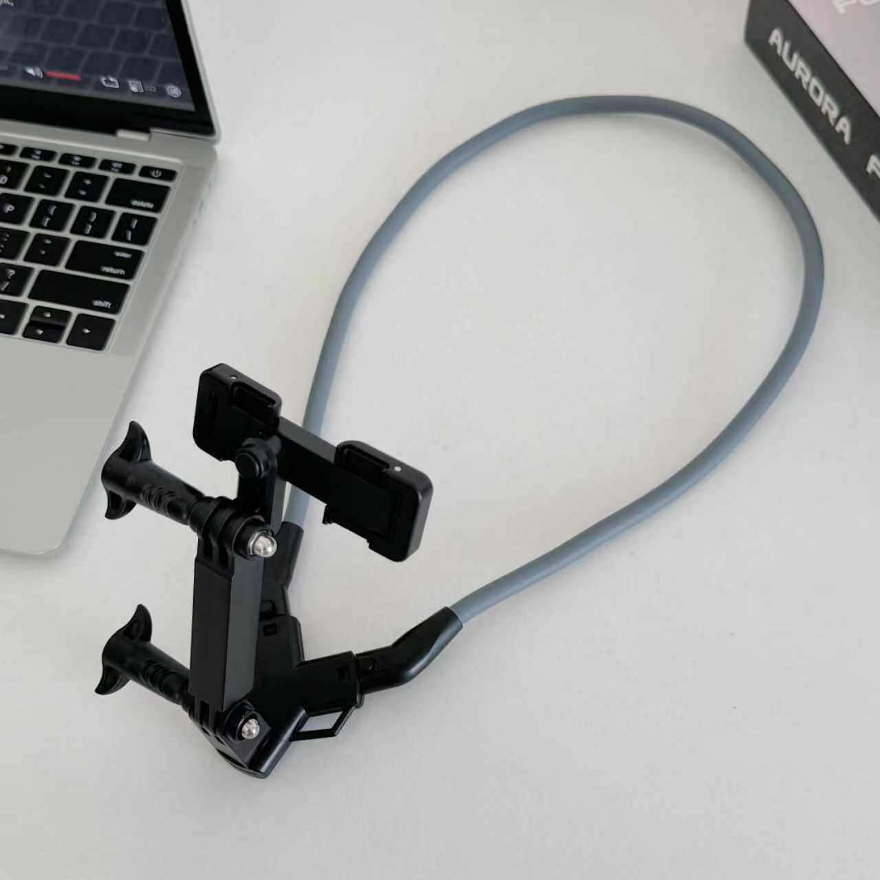 🔥 Neck Holder Mount – Hands-Free Video Experience!