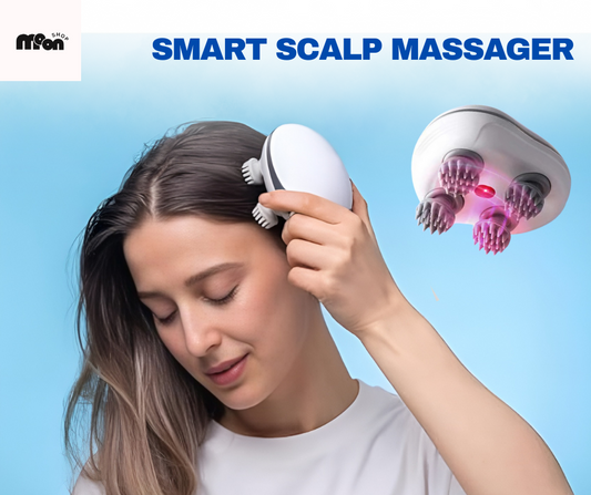 Smart Scalp Massager – চুল পড়া কমাতে ও মাথা ঠান্ডা রাখতে দুর্দান্ত ম্যাসাজার