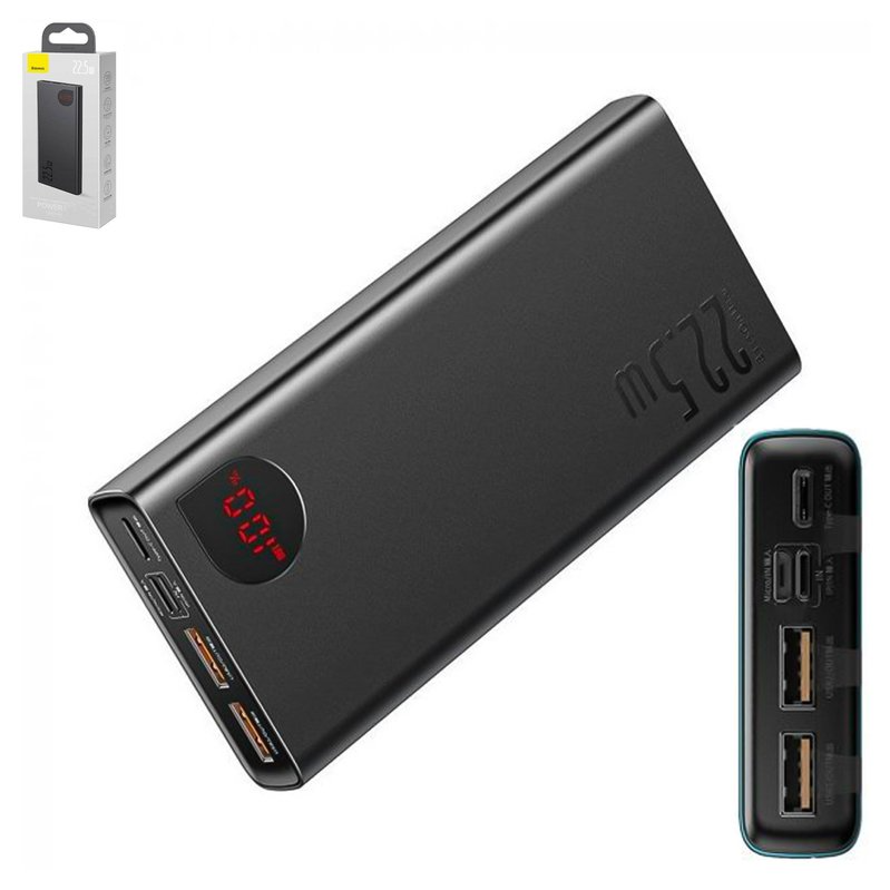 Baseus 20000mAh Power Bank – 22.5W Super Fast Charging | Digital Display