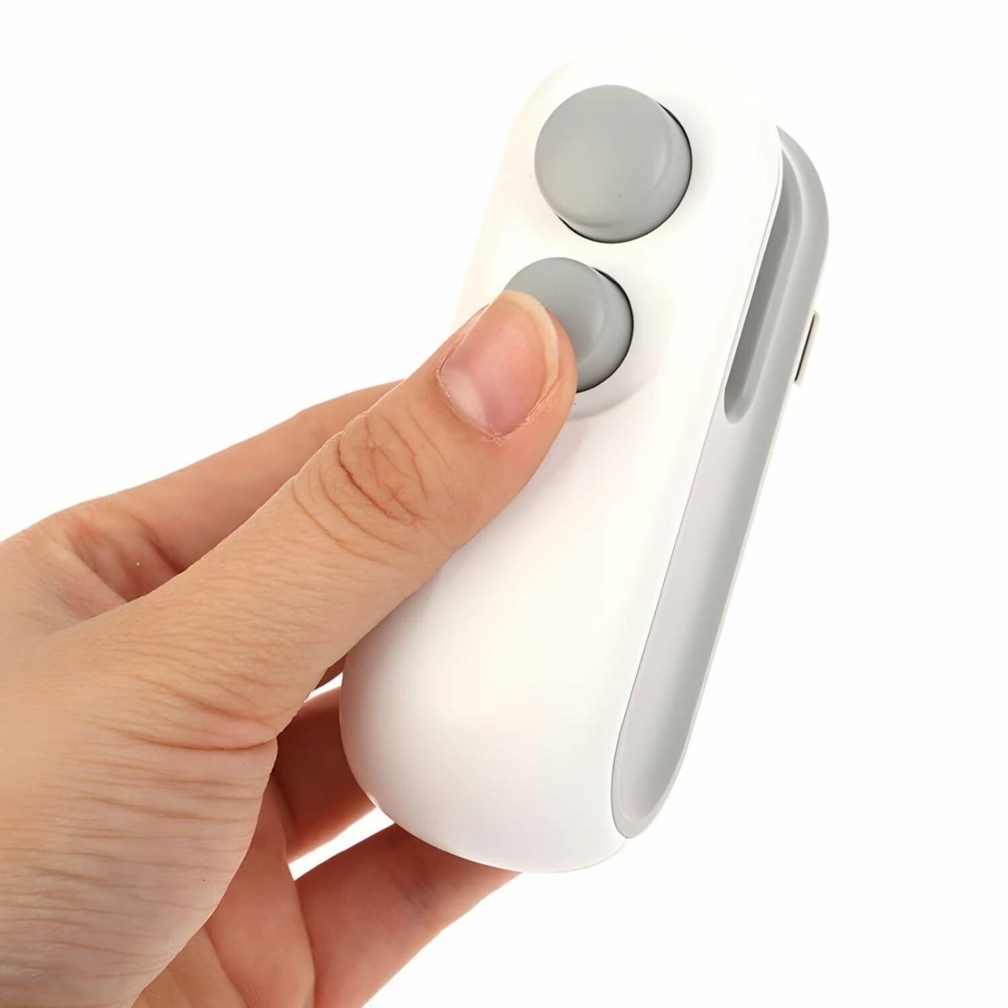 2IN1 Mini Sealing Machine USB Rechargable Heat Sealer Storage Bag Plastic Package Food Sealer Clip Bag Handheld Food Heat Sealer