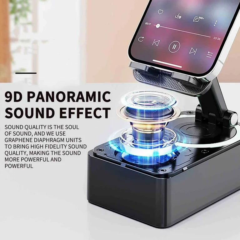 3 In 1 Viral Bluetooth Speaker+Phone Stand+Powerbank