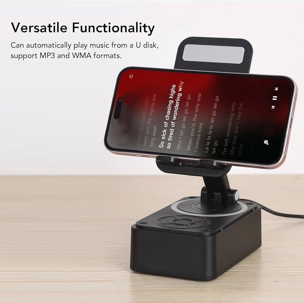 3 In 1 Viral Bluetooth Speaker+Phone Stand+Powerbank